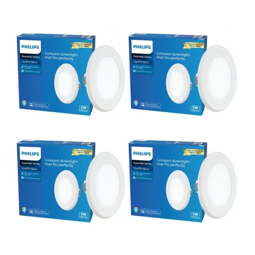 Image of Philips 5W LED Downlighter | Starfitnext Concealed JB LED Ceiling Light | Cutout Size : 3 Inch, Colour : Cool Day Light,