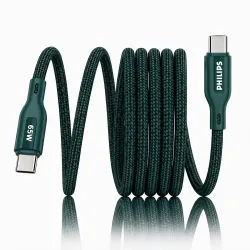 PHILIPS 65W Type-C to Type-C Fast Charging Cable (2m)
