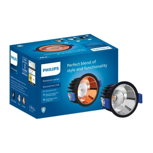 Image of PHILIPS 7W Round COB LED Spotlight