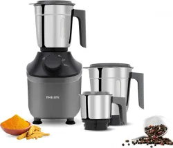 PHILIPS HL7770/00 800 W Mixer Grinder 3 Jars | Grey)