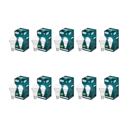Image of Philips 8.5W Emergency LED Bulb | Stellar Bright B22 Inverter LED Bulb for Power
