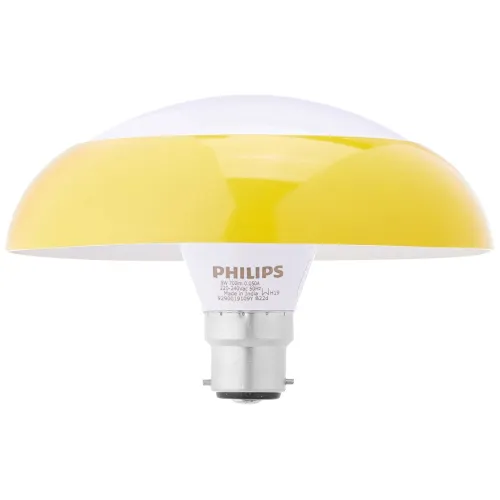 Image of Philips 8 watt Led DecoRing Bulb (Yellow Pack of 2)
