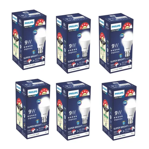 Image of Philips 4 9-Watt LED Bulb Pack of 6