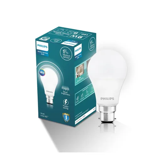 Image of Philips 9W Motion Sensor B22 LED Bulb
