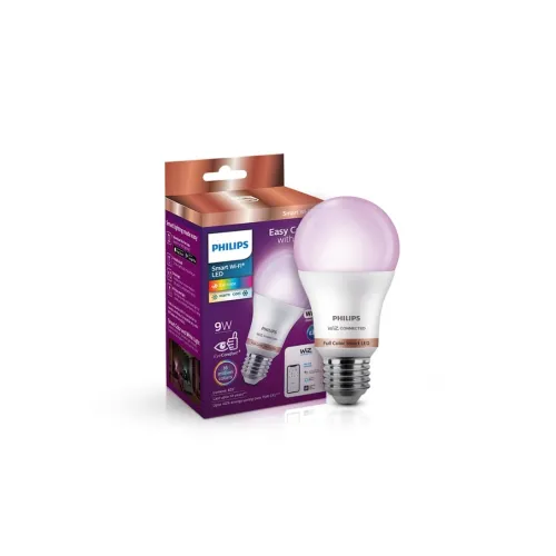 Image of Philips 9Watt Wiz Smart WI-Fi LED Bulb