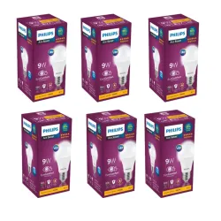 Philips 9-Watts E27 LED Warm LED Bulb Po6
