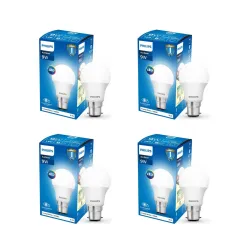 Philips 9-Watts Multipack White LED Bulb (Pack of 4) 