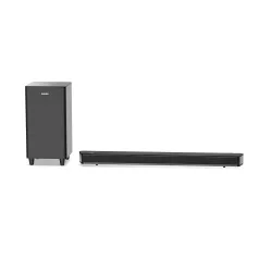 PHILIPS Audio HTL8162 2.1CH 160W Bluetooth Soundbar