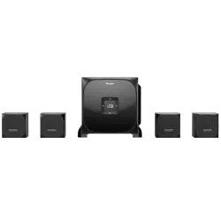 Philips Audio SPA8170B 4.1Ch 100W Bluetooth Multimedia Speaker with Rich Bass, Multi-Connectivity Option with Supporting