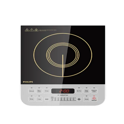 Image of Philips Black HD4928/01 Induction Cooktop