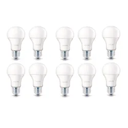 Philips E27 7W Warm White LED Bulbs (PO10)