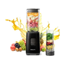 Philips HR2602 /90 Mini Blender Mixer Grinder | Smoothie Maker | 350W Power | 2-Jar Capacity | With Variable Speed Contr