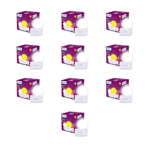 Image of Philips Joy Vision 0.5W LED Night Lamp Pack of 10