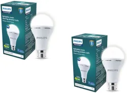 PHILIPS LED Bulb Emergency 13W CW B22 3hr 3 hrs Bulb Emergency Light (White)