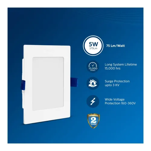 Image of Philips LED Downlighter (5W, 75mm, Natural White)