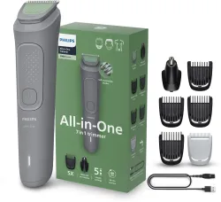 PHILIPS MG3911/15 Fully Waterproof Trimmer 60 min Runtime 5 Length Settings 