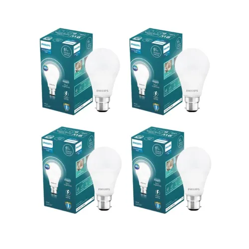 Image of Philips Motion Sensor B22 LED Bulb (Pack of 4)