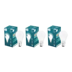 Philips Motion Sensor B22 LED Bulb | Motion Sensor Light for Home | Motion Sensor LED Bulb | Crystal White, Pack of 3