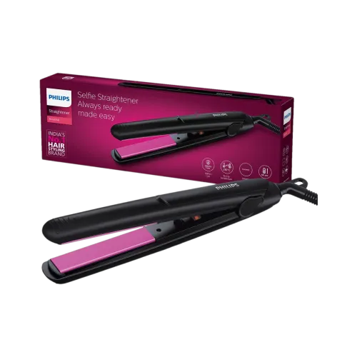 Image of PHILIPS Selfie Straightener HP8302/06 Hair Straightener 
