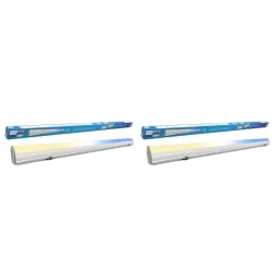 Philips Smart Wi-Fi LED Batten 24-Watt WiZ Connected (Pack of 2) (Shades of White + Tuneable + Dimmable + Pre-Set Modes)