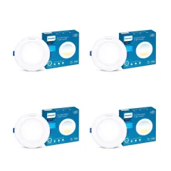 PHILIPS StarFit 7-watt Round LED Downlighter | 3 Colors in 1 Concealed JB LED Downlight | LED Ceiling Light for Home and