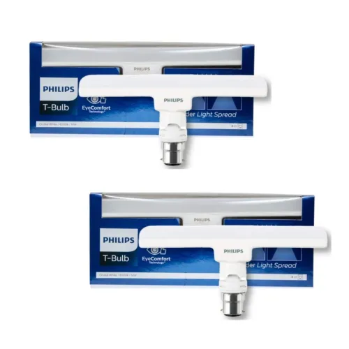 Image of PHILIPS Stellar Bright 10W LED T-Bulb (Pack of 2)