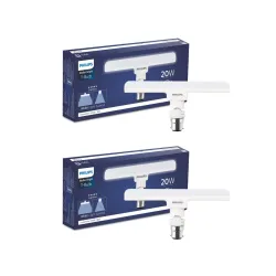 Philips Stellar Bright 20-watt LED T-Bulb - Pack of 2