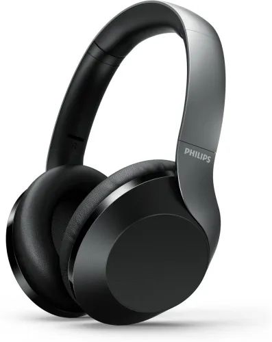 Image of Philips TAPH805BK Wireless ANC On-Ear Headphones