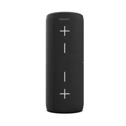 Philips TAS4400BK/94 Wireless Bluetooth Speaker, 40W, 8H Playtime, 52mm Driver, IPX4 Resistant, LED Indicator, 3600mAh B
