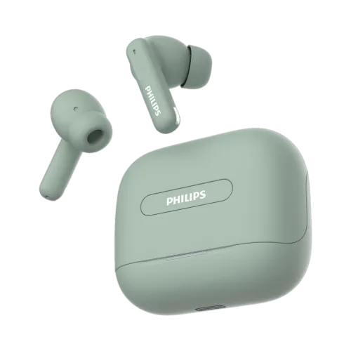Image of PHILIPS TAT1050GN ANC Bluetooth Earbuds 50H