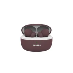 Philips TAT1150RD/94 Premium Wireless Earbuds with ANC,Quad Mic ENC,Up to 55 Hr Playtime,13mm Neodymium Drivers,Multipoi