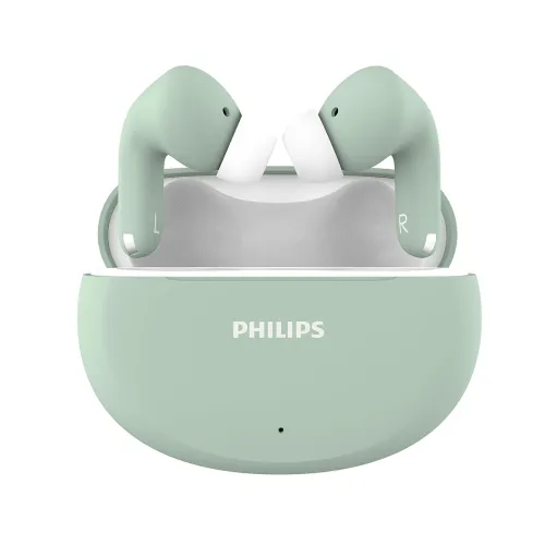 Image of Philips TAT1269 Bluetooth Truly Wireless in Ear Earbuds with mic, 13mm Drivers, Bluetooth 5.4, 40H Playtime, IPX5, Fast 