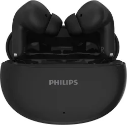 PHILIPS TAT1269BK In-Ear Earbuds, 13mm Drivers, 40H, IPX5, BT 5.4, Touch/Voice Controls Bluetooth  (Black, True Wireless