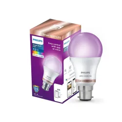 Philips WiZ Neo 12W Smart LED Bulb – B22, 16M Colors