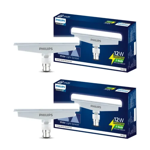 Image of PHILIPS 12W Emergency T-Bulb Pack of 2