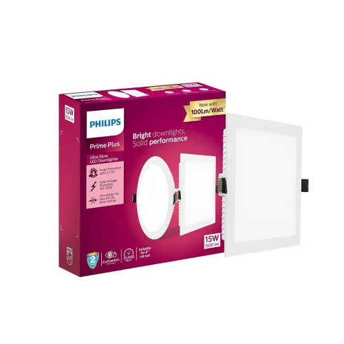 Image of PHILIPS 15W Square LED Ceiling Light