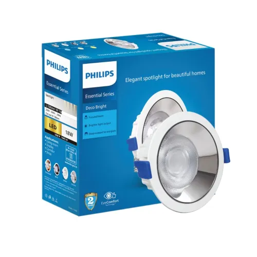 Image of Philips 18W COB Round LED Spot Light (Warm White)