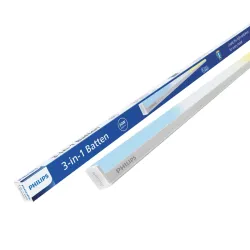 Philips 30W 3-in-1 Colour Changing LED Batten, 3.6 Ft