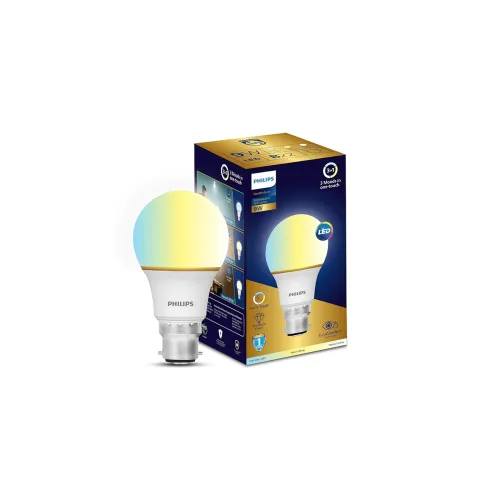 Image of Philips 9W B22 LED Bulb | 3 Colors in 1 LED Bulb | Scene Switch Bulb for Home & Decoration | Color: Tunable White | Pack