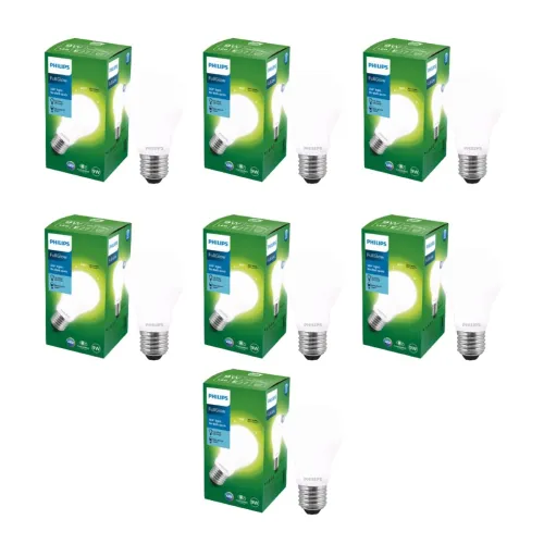 Image of Philips 9W Full Glow LED Bulb – Cool Daylight, Pack of 7