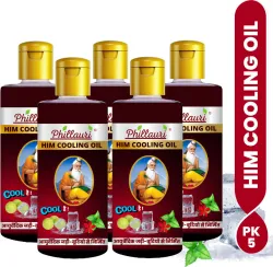 Phillauri Him Cooling Thanda Hair oil For Women and Men Hair Oil (500 ml)