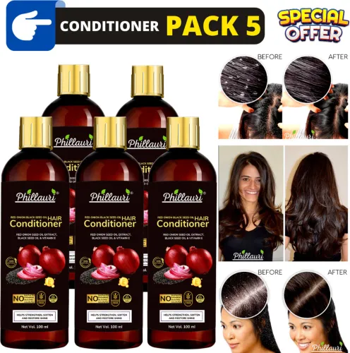 Image of Phillauri Red Onion Black Seed Hair Conditioner