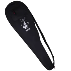 PHILLIN Badminton Cover for Shuttlecock Bat Set Badminton Kit Bag with Front Zipper Pocket Lightweight Stylish Sports Bag for Shuttle Bats - Black