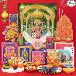 Phool Lakshmi Abundance Diwali Gift Box – 16 Premium Festive Items