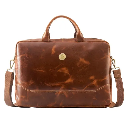 Image of PICCO MASSIMO 15.6 inch Laptop Leather Bags