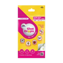 Pidilite Fevicol Glue Drops for Instant and Non Messy, Easy to Use. Just Peel
