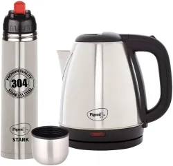 Pigeon 1.5 L Kettle With 1000 ml Stark Flask 1000 ml Steel Flask (Po2)