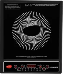 Pigeon 1800 W Induction Cooktop Push Button (Black, 19000621)