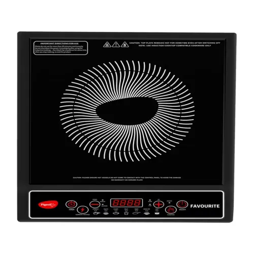 Image of Pigeon Black Favourite 1800 W Auto Switch Induction Cooktop