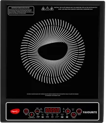 Pigeon 1800 W Induction Cooktop Push Button  (Black, Favourite)